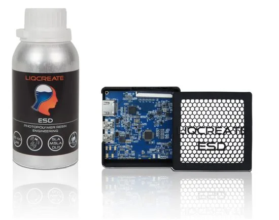 Résine Liqcreate ESD 1kg noire – Image 4